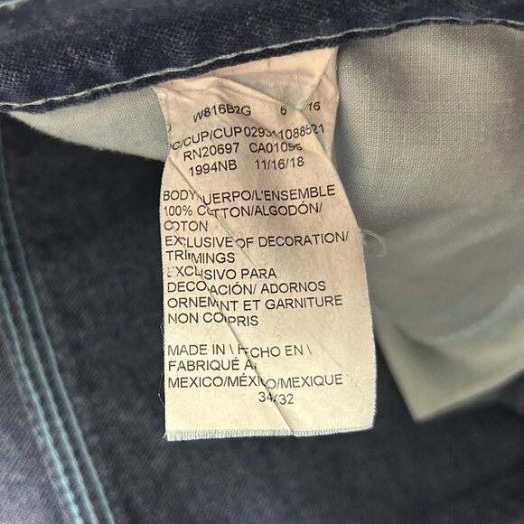 Dickies‎ Carpenter Pants Jeans Size 34x32 Work Wear Blue Hammer Y2K 90s Skate - Picture 7 of 8